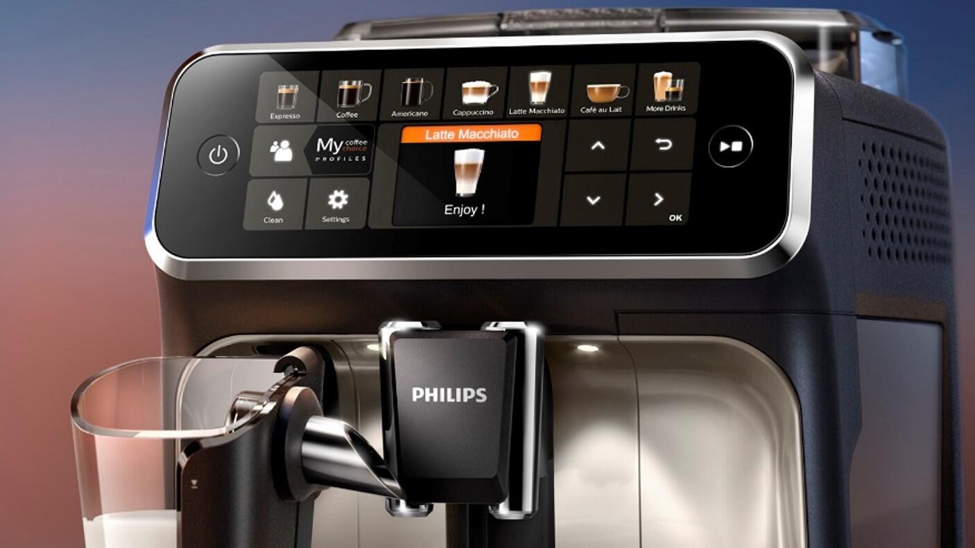 Cafetera superautomática Philips 5400 Series con LatteGO